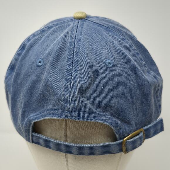 Sarasota Slideback Baseball Cap Multicolor One Size Adjustable Embroidered Denim - Picture 6 of 10